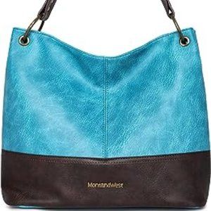 Montana West Hobo Purses and Handbags for Women Vegan Leather Top Handle Shoulde